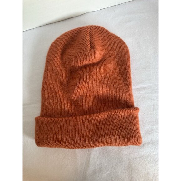 NEW Carhartt Knit Cuff Beanie Toboggan NWOTOrange - Picture 2 of 2
